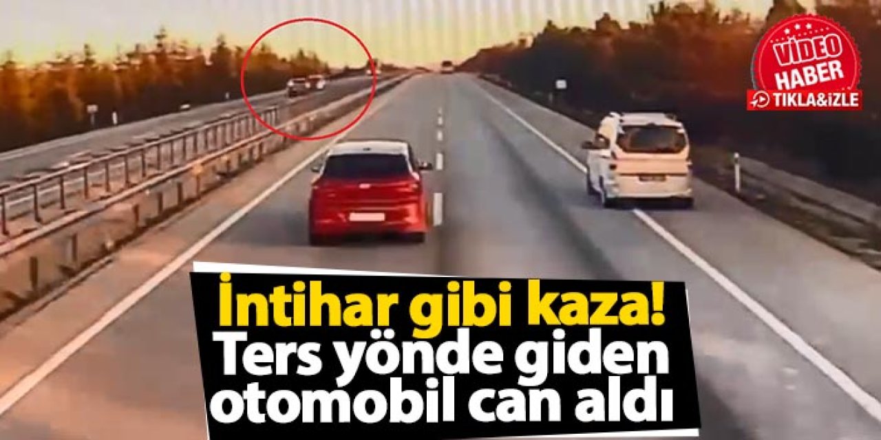 Eskişehir’de intihar gibi kaza: Ters yönde giden otomobil can aldı