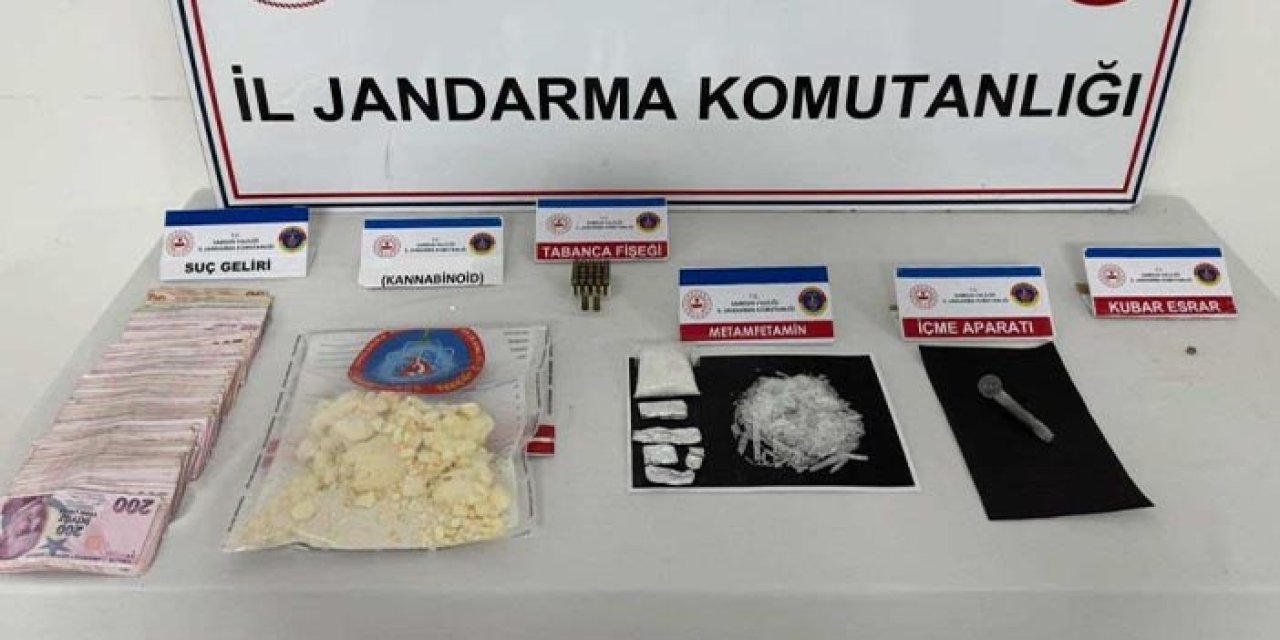 Samsun’da işyerine uyuşturucu operasyonu: 73 bin TL suç gelirine el konuldu