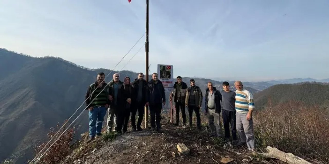 Giresun’da Şehit Ahmet Köroğlu’nun bayrağı değişti