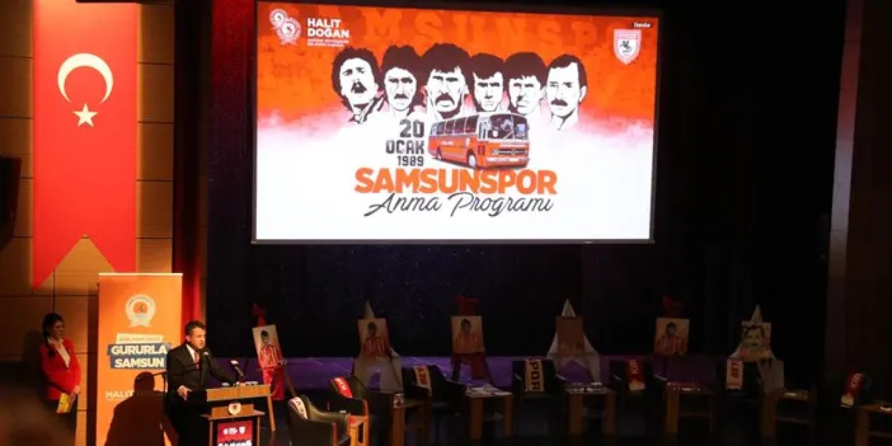 Samsunspor maçına giderken hayatını kaybedenler anıldı!