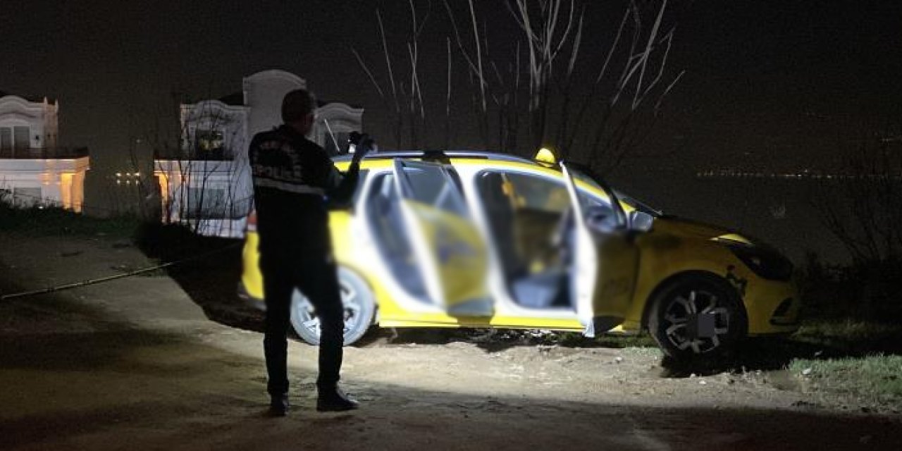 Kocaeli'de taksici boğazı kesik halde bulundu