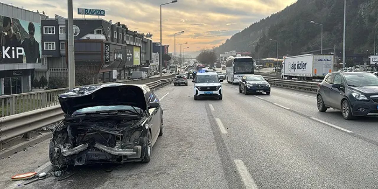 Samsun Tekkeköy'de zincirleme kaza: 3 yaralı