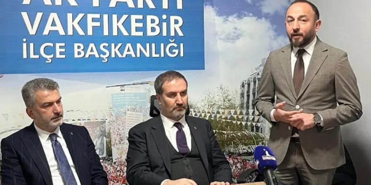 Vakfıkebir ilçe başkanı açıkladı! “Söz verilen yatırımlar hayata geçiyor”