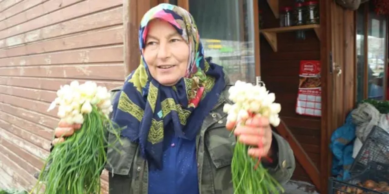 Giresun’da köyde yetişenler şehirde tezgaha çıkıyor!