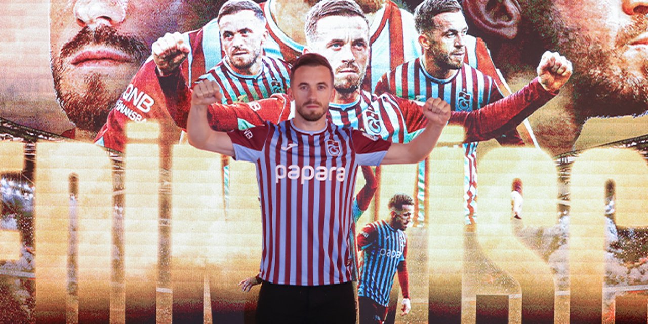 Trabzonspor'da Visca için imza töreni düzenlendi