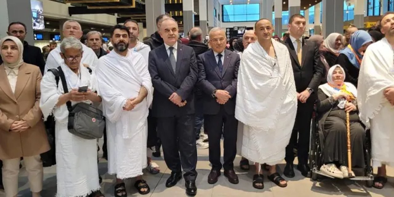 Ordu’da Umre yolcuları protokol ile uğurlandı