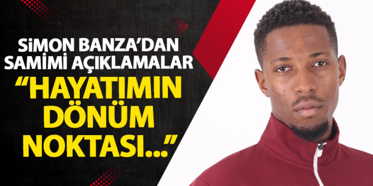 Trabzonspor’un yıldızı Simon Banza “Hayatımın dönüm noktası…”