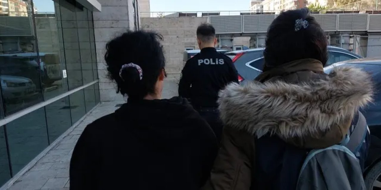 Samsun’da genç kız ağlayarak cezaevine gitti