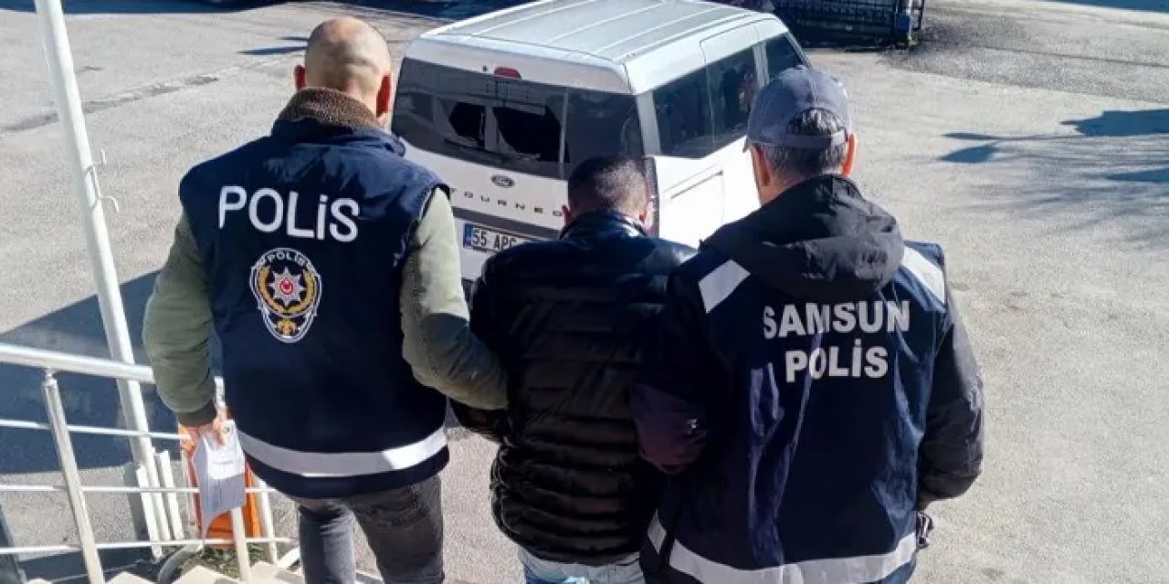 Samsun’da hapis cezası bulunan hükümlü yakalandı