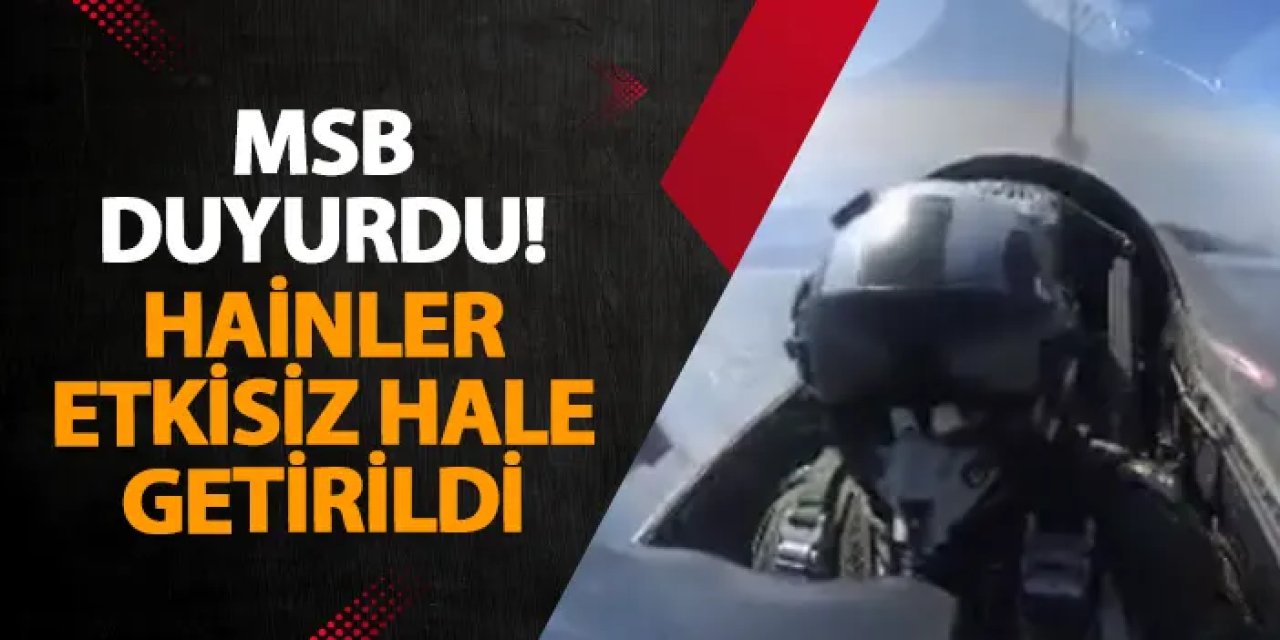 MSB: Gara’da 2 PKK’lı terörist etkisiz hale getirildi