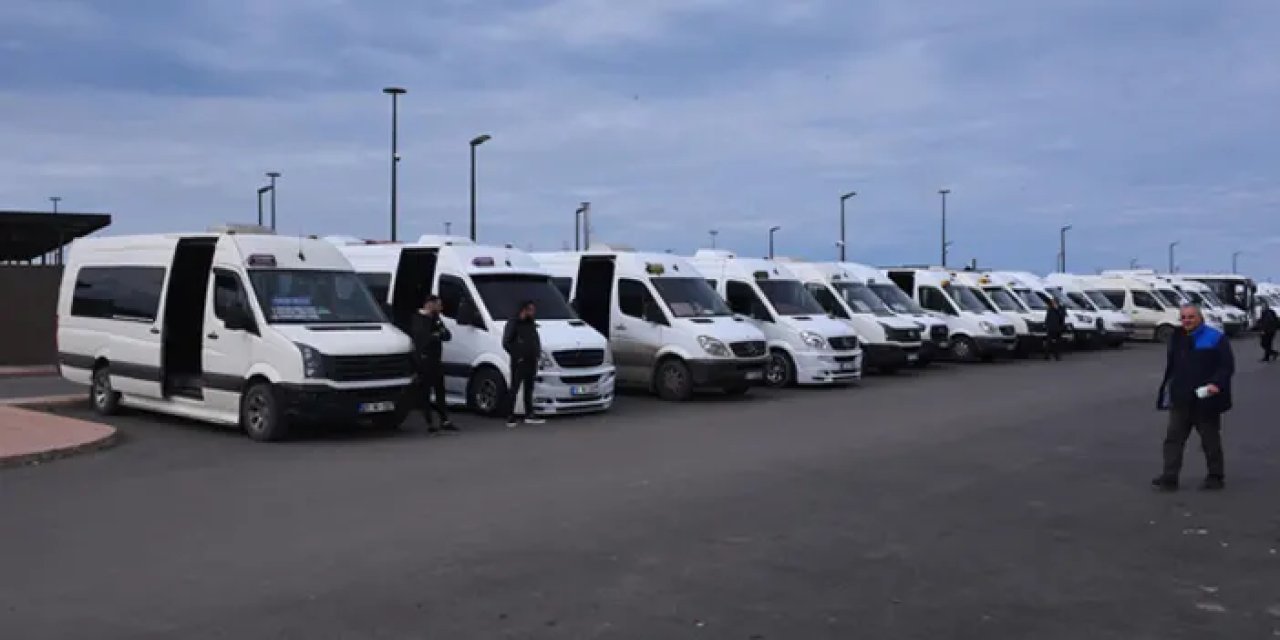 Trabzon’da o dolmuşların yeri değişti! Artık kalkacağı yer…