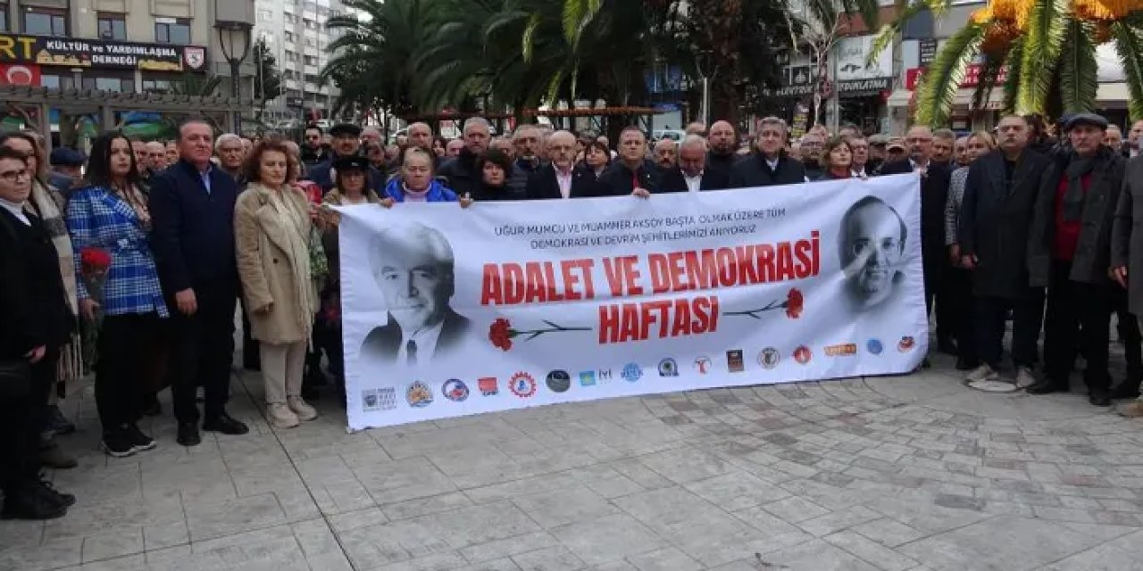 Samsun’da Uğur Mumcu anıldı!