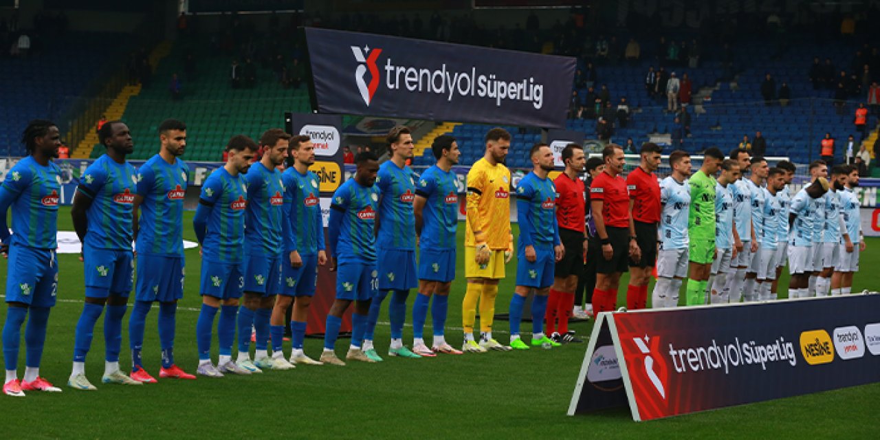 5 gollü maçta gülen taraf Rizespor