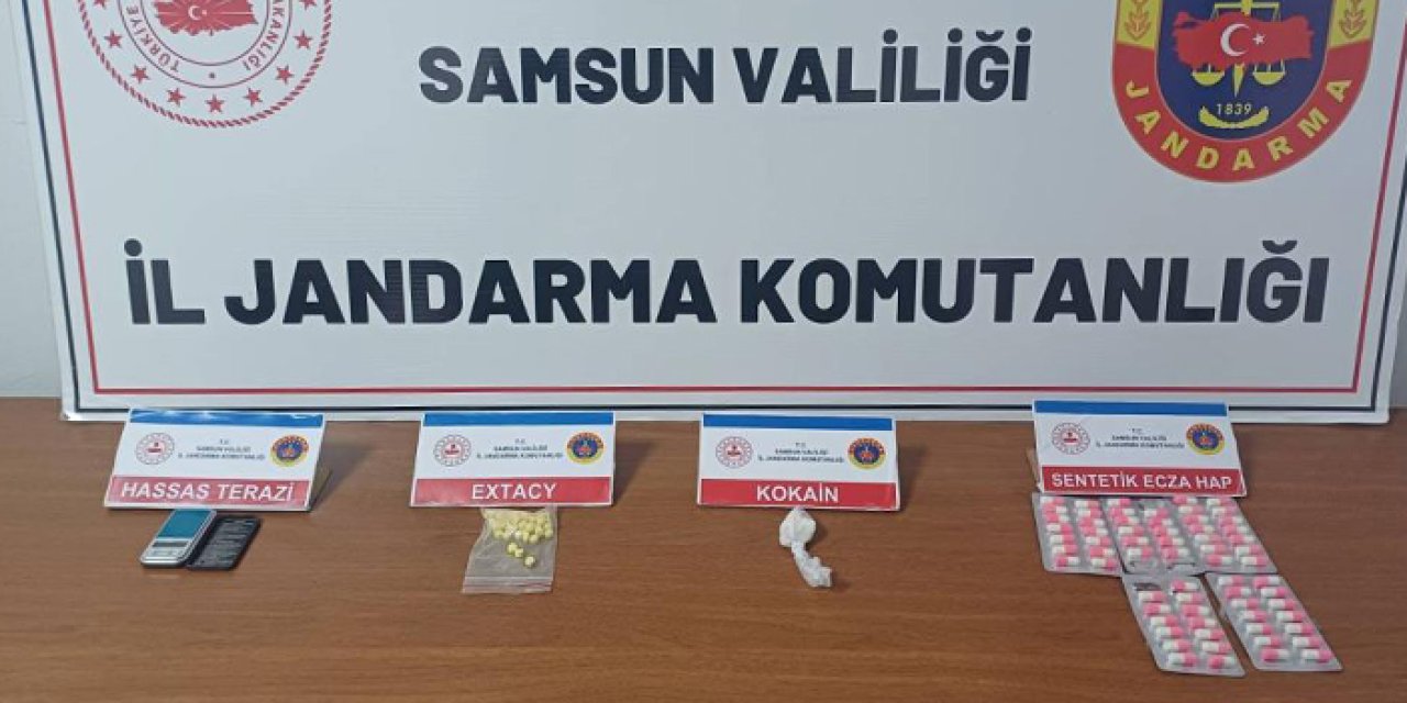 Samsun’da uyuşturucu operasyonu: 3 şüpheli gözaltında!