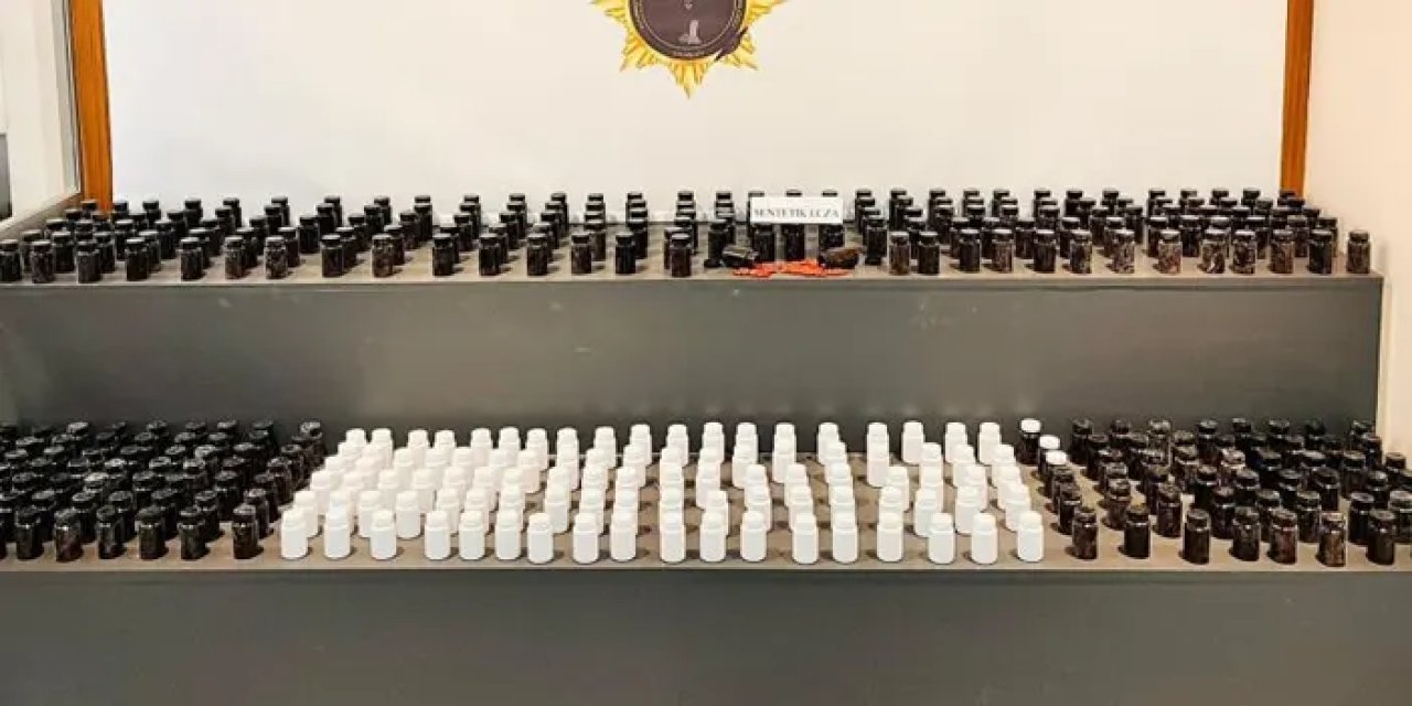 Samsun’da binlerce sentetik ecza ele geçti! 5 gözaltı