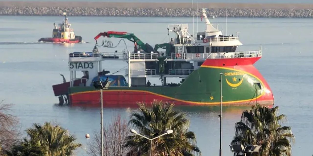 Samsun’dan Moritanya’ya gemi ihracı!