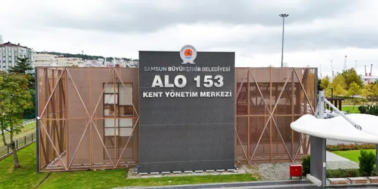 Samsun’da Alo 153 ile vatandaşın talepleri dinleniyor!