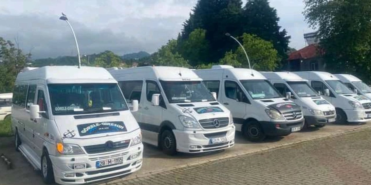 Görele - Trabzon dolmuş fiyatlarına zam!