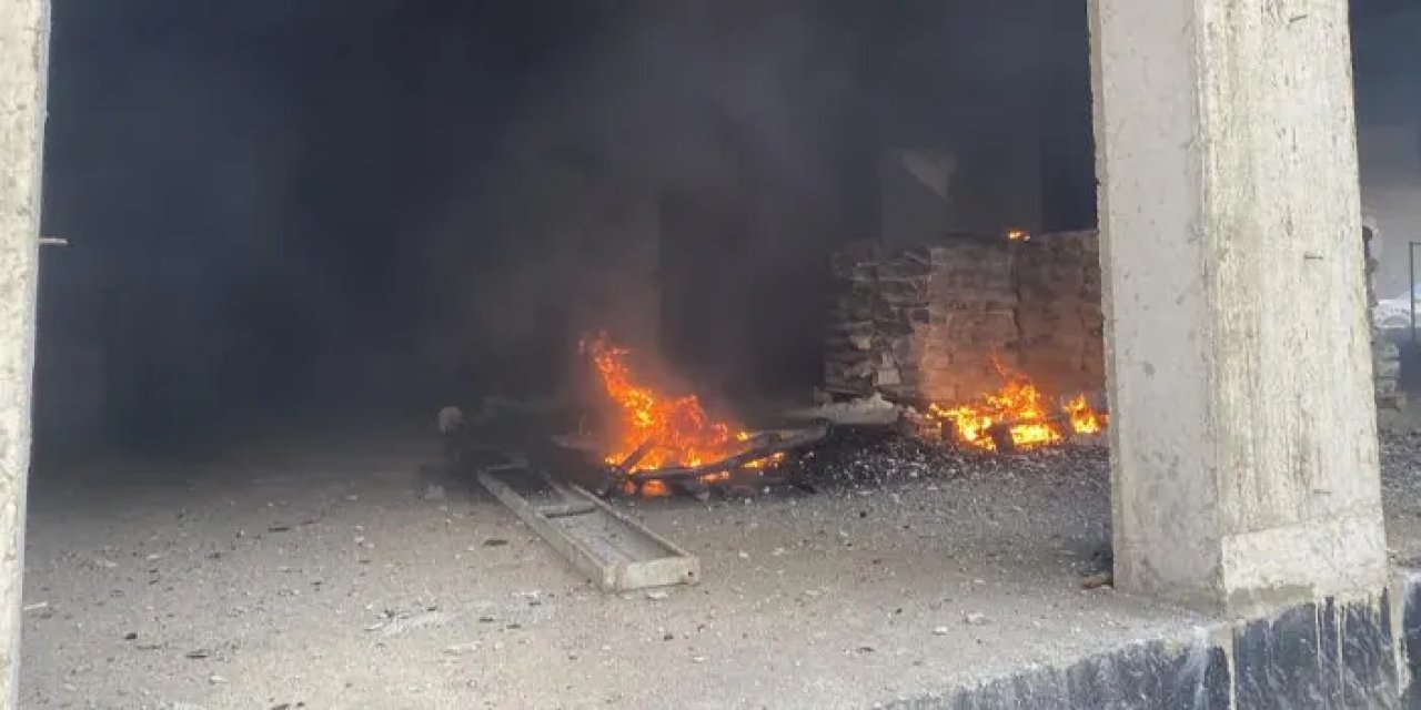 Ordu’da yangın paniği! 6 katlı inşaatı alevler sardı