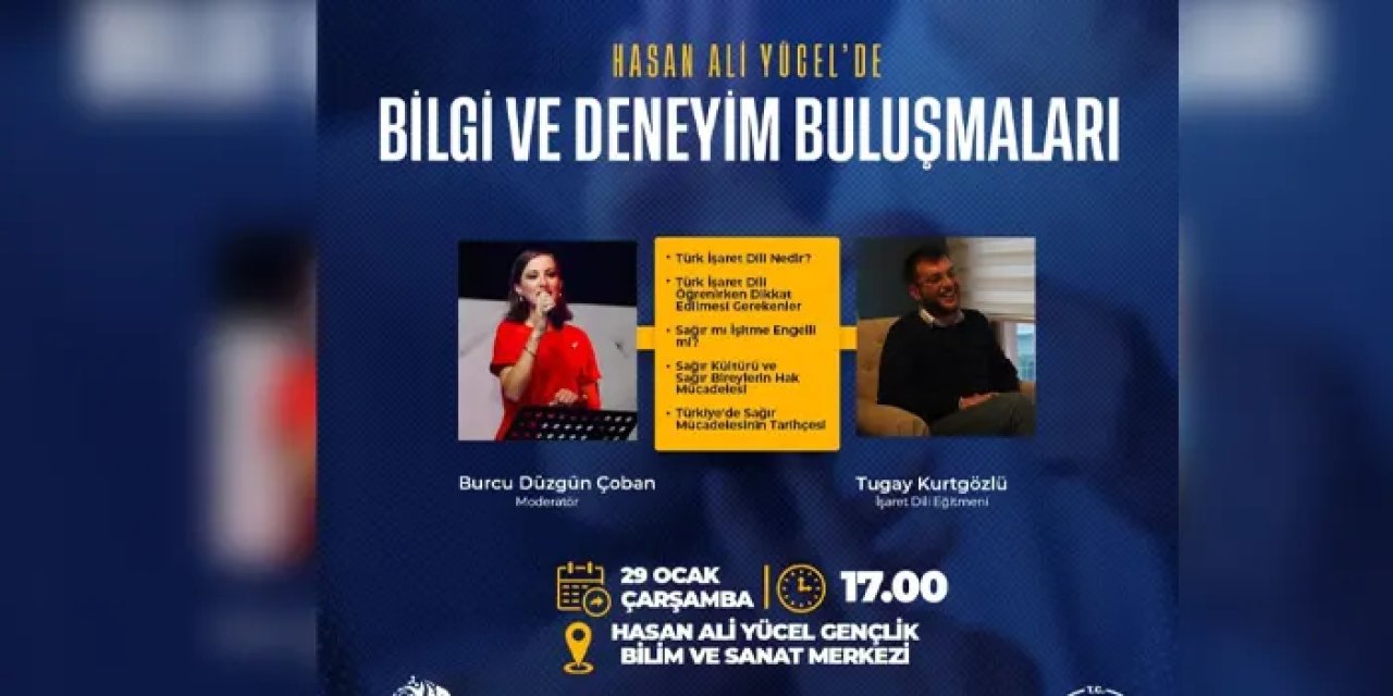 Samsun Atakum’da Türk işaret dili ele alınacak