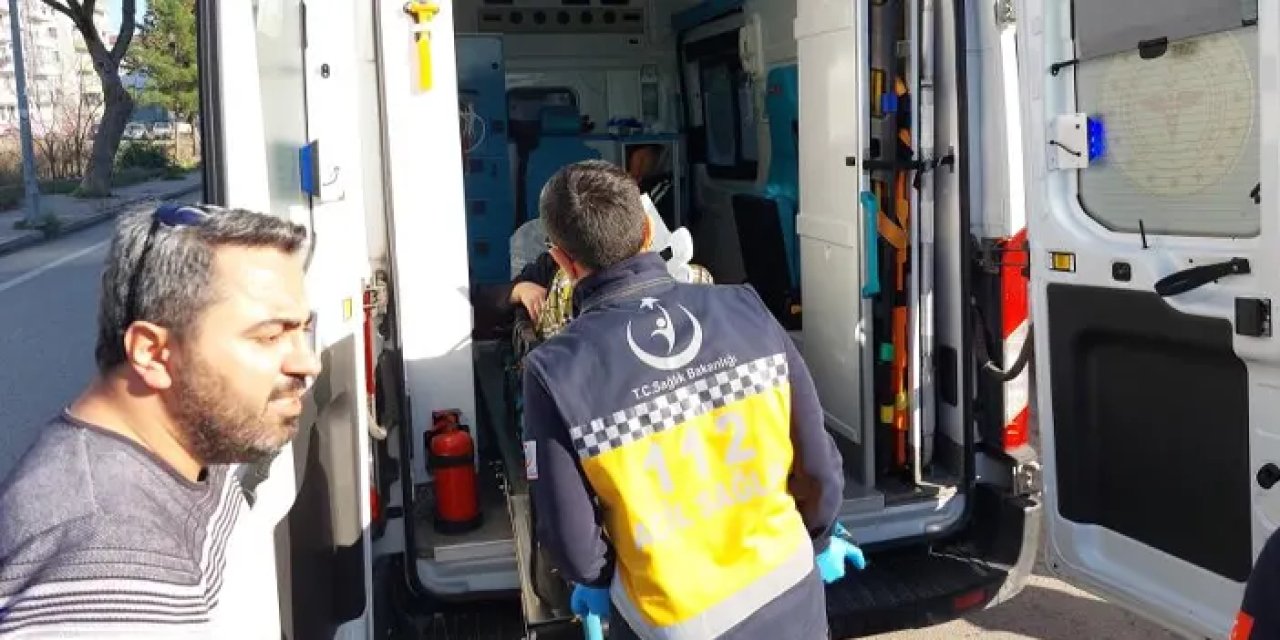 Samsun’da dolmuş yayaya çarptı!