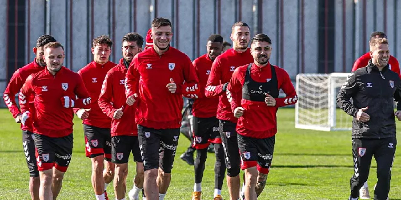 Samsunspor'da Başakşehir hazırlıkları sürdü