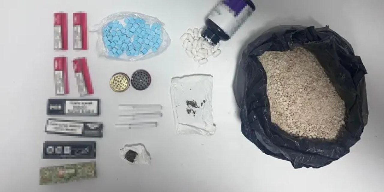 Samsun’da zehir baskını! 1 gözaltı