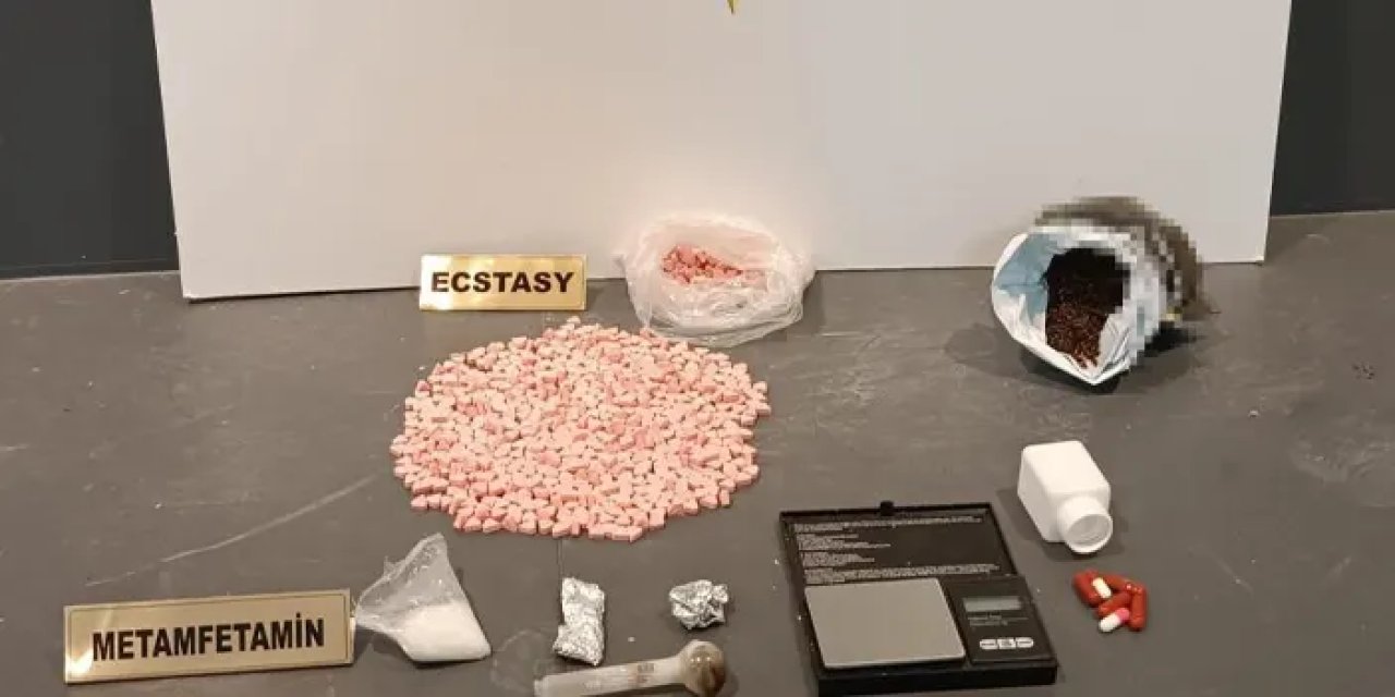 Samsun’da 860 adet extacy ele geçti!