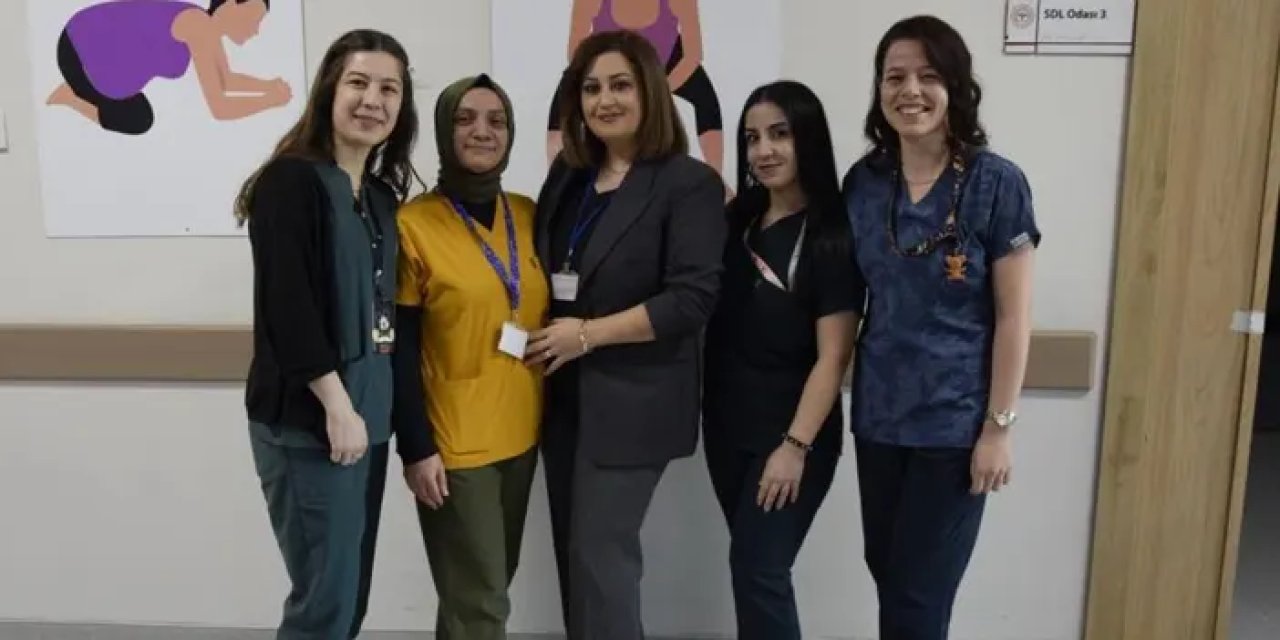 Bayburt’ta ebeler ödüllendirildi!