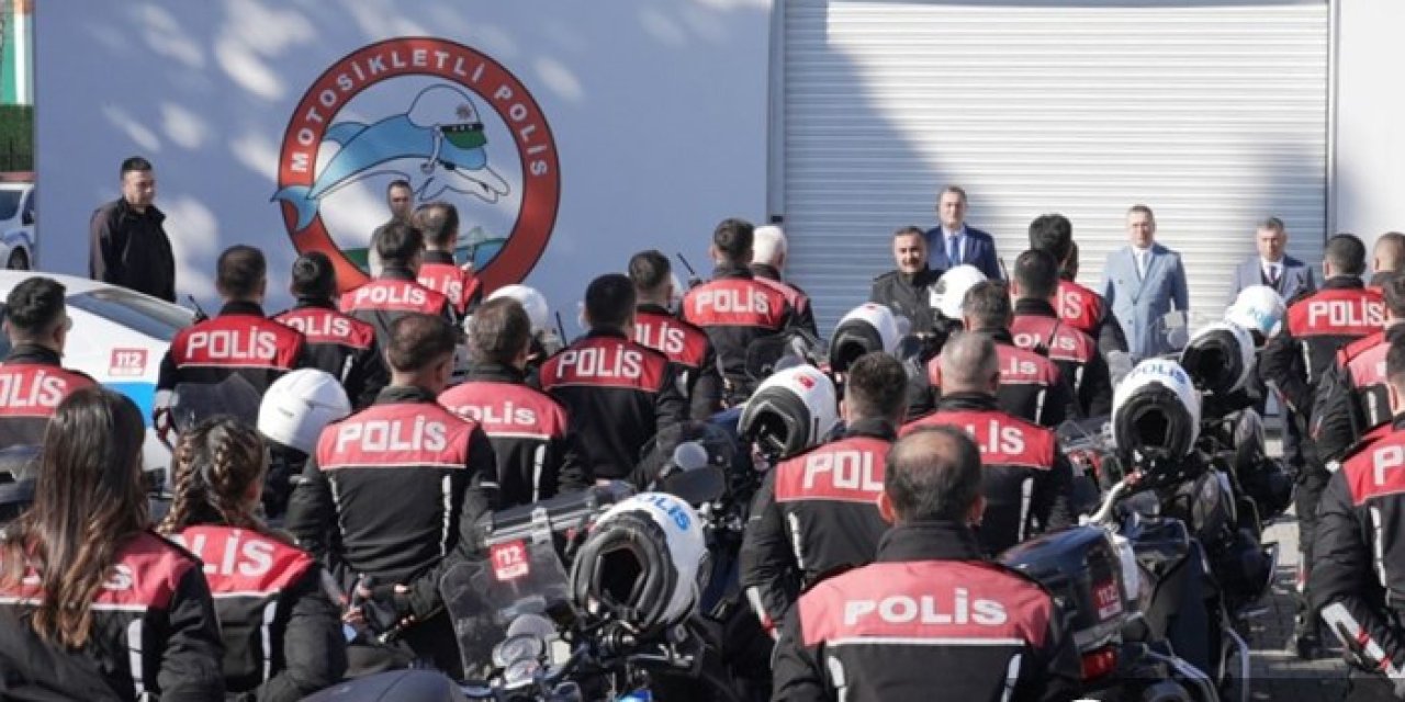 Samsun'da eğitimini tamamlayan 30 yunus polisi göreve başladı