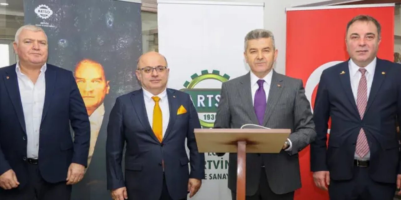 Artvin Valisi Ergün’den TSO’ya ziyaret!