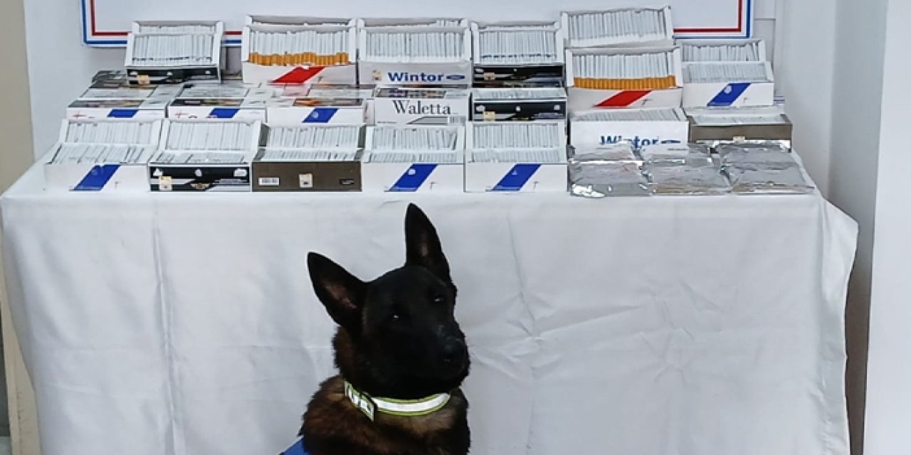 Giresun’da kaçak sigara operasyonu! Binlerce makaron ele geçirildi