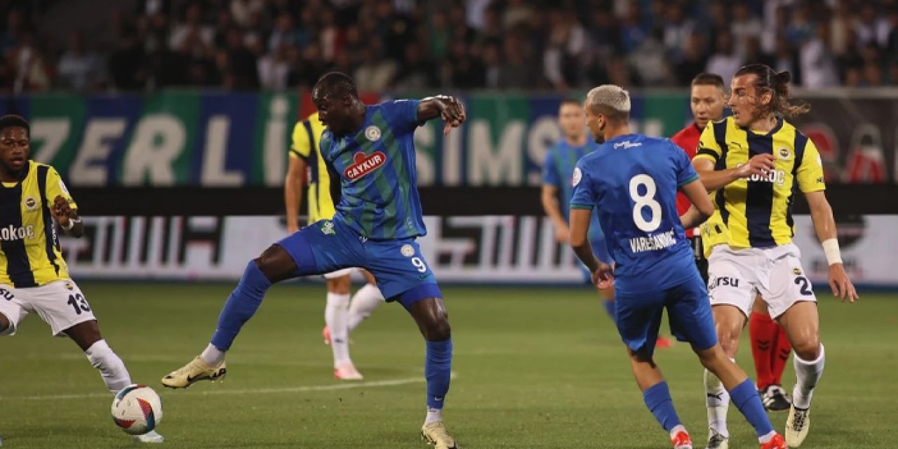 Fenerbahçe ile Rizespor karşı karşıya!