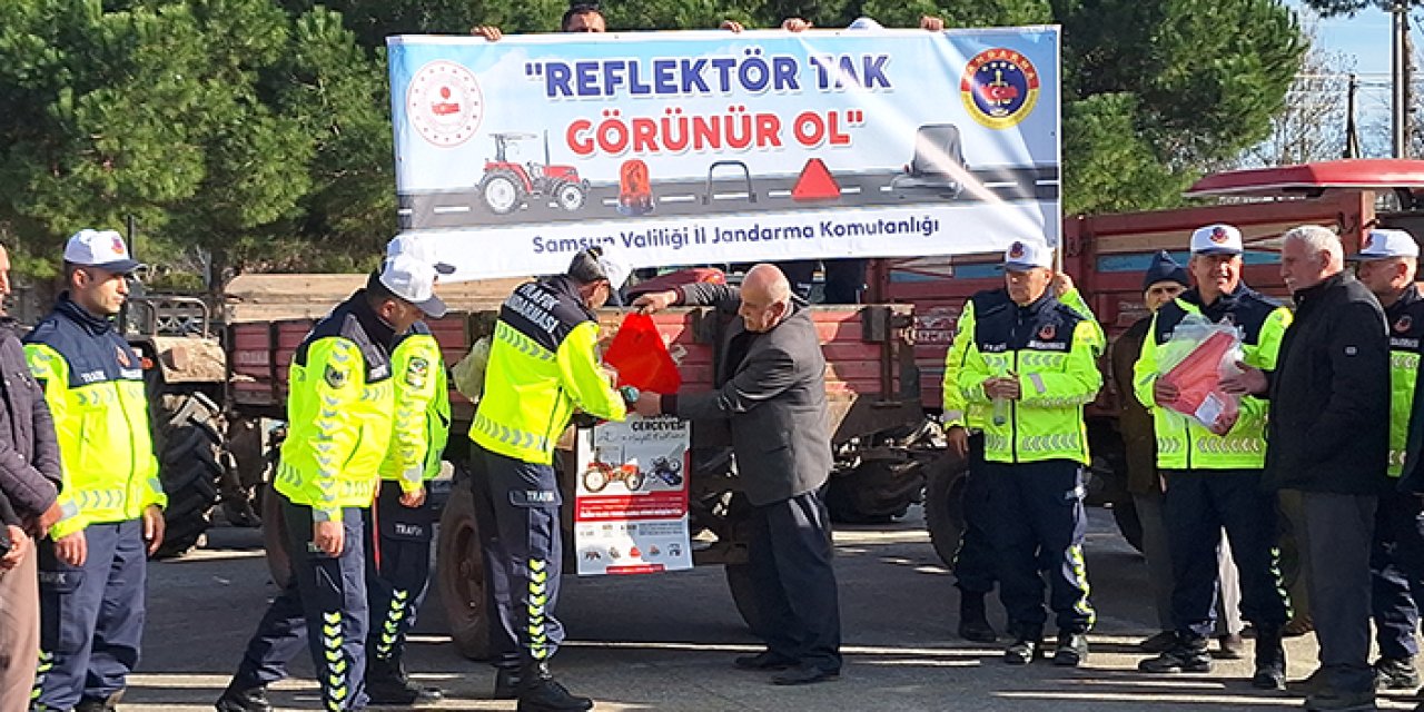 Samsun'da jandarmadan çiftçilere eğitim!