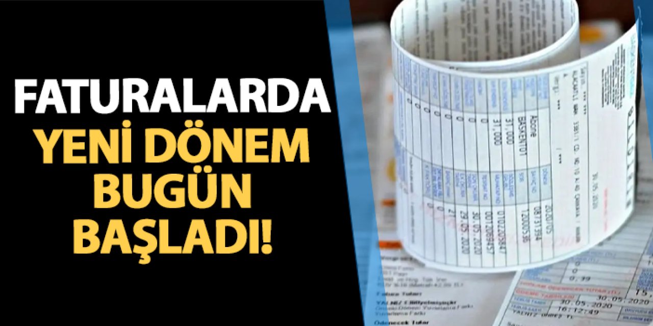 Elektrik faturalarında yeni dönem bugün başladı! Düzenleme faturalara nasıl yansıyacak?