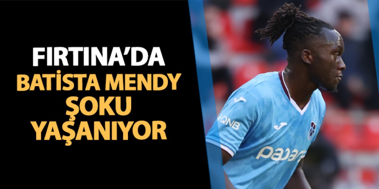 Trabzonspor'da şok! Kırmızı kartla oyun dışında kaldı