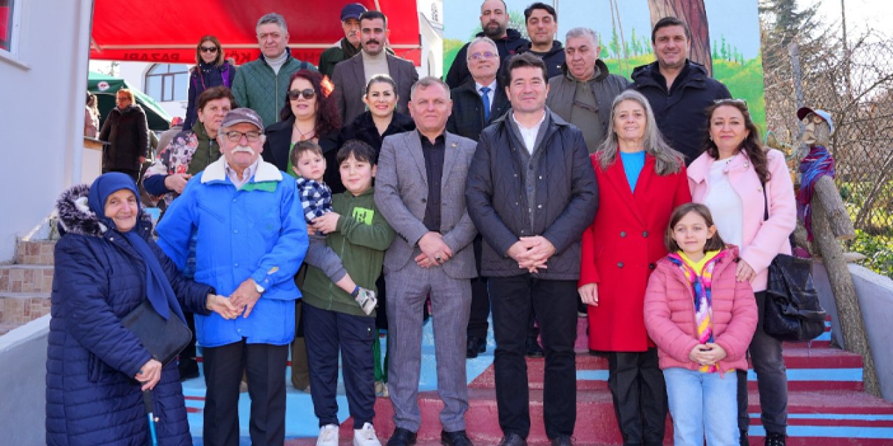 Trabzon'da yenilenen Kireçhane Köylü Pazarı hizmete açıldı