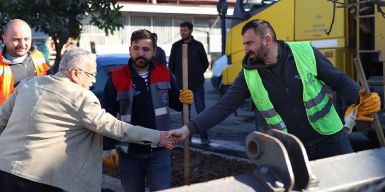 Başkan Güler Sanayi Sitesi’nde! Çalışmaları inceledi, esnafla buluştu