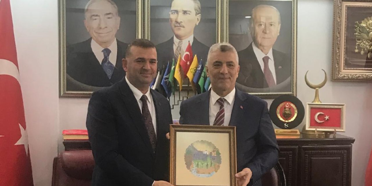 Bakan Bolat'tan MHP Trabzon İl Başkanı Tolgay Sivrikaya'ya ziyaret