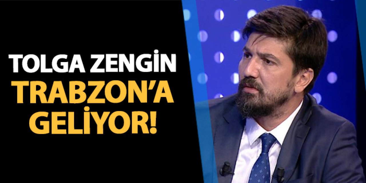 Tolga Zengin Trabzon'a geliyor! Söyleşiye katılacak