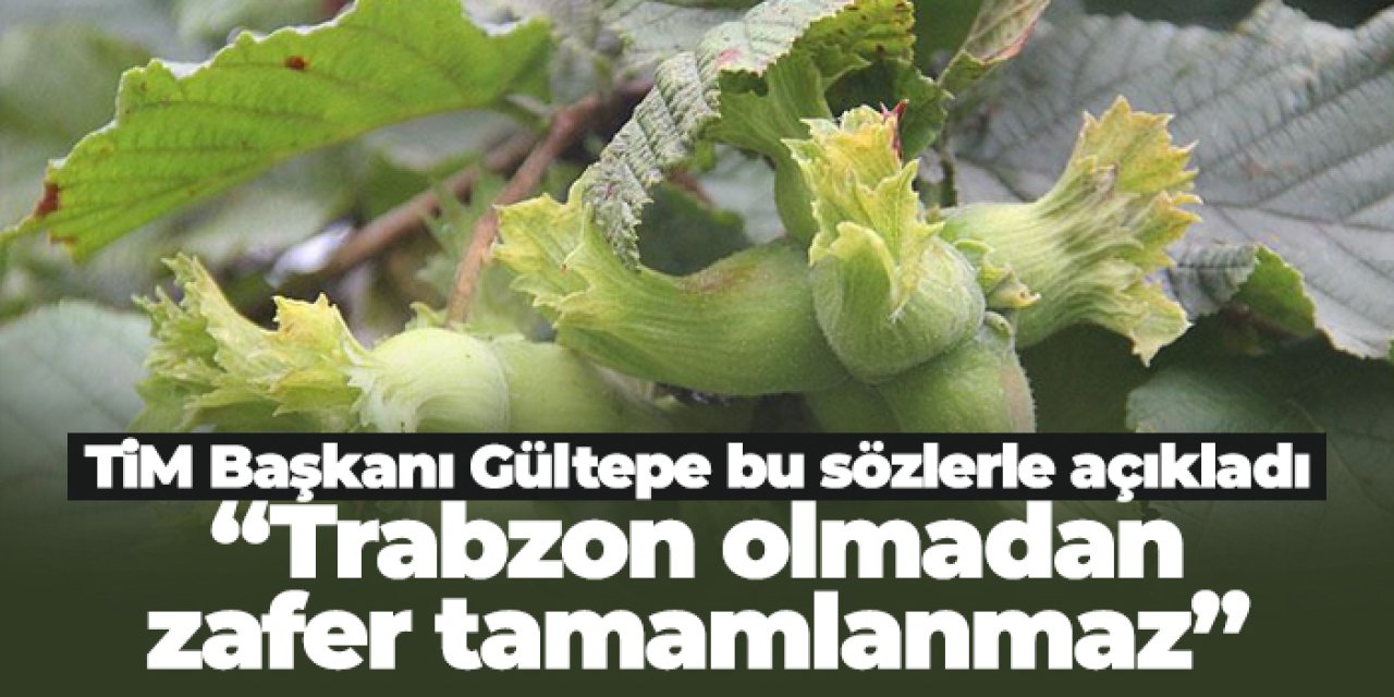 TİM Başkanı Gültepe bu sözlerle açıkladı: “Trabzon olmadan zafer tamamlanmaz”