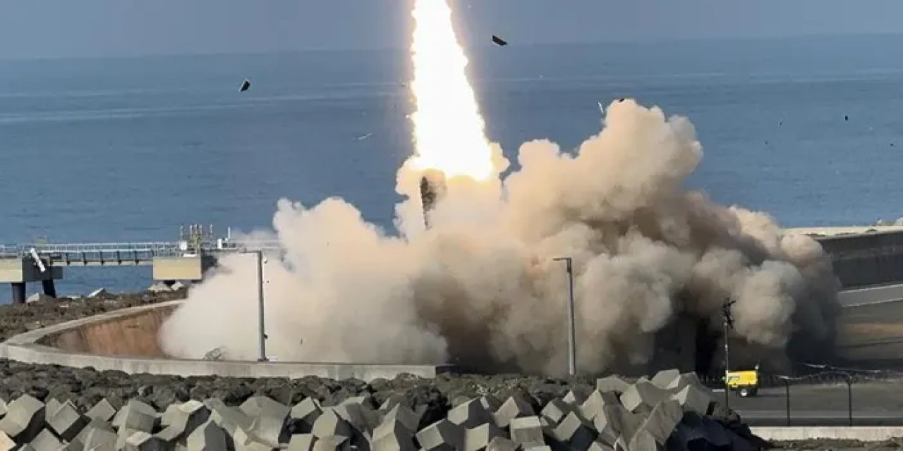 Türkiye'nin ilk deniz füzesi Atmaca füzesi denendi