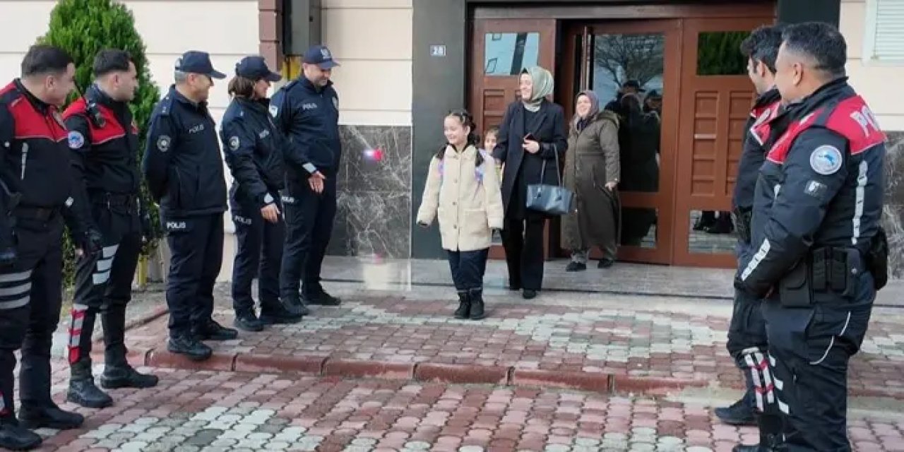 Samsun polisinden şehit çocuğuna unutulmaz sürpriz
