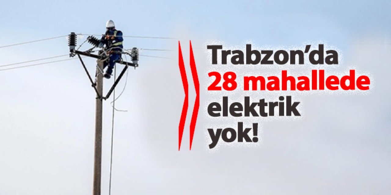 Trabzon’da Planlı Elektrik Kesintisi: İlçelerde Saat ve Mahalleler Açıklandı