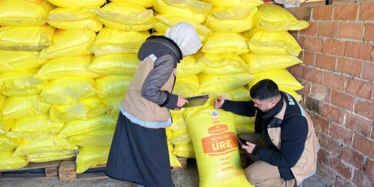 Bayburt’ta gübre denetimi! Ülke geneli ile eş zamanlı