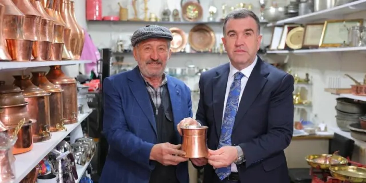 Bayburt Valisi Eldivan esnaf ile bir araya geldi!