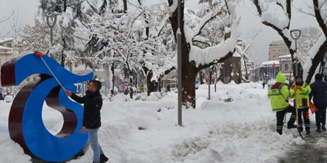 Trabzon’da yoğun kar yağışı bekleniyor! Büyükşehir teyakkuzda
