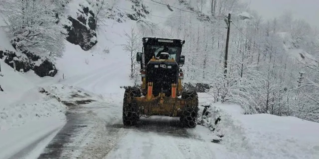 Giresun’da 432 köy yolu ulaşıma kapandı! İşte o yollar