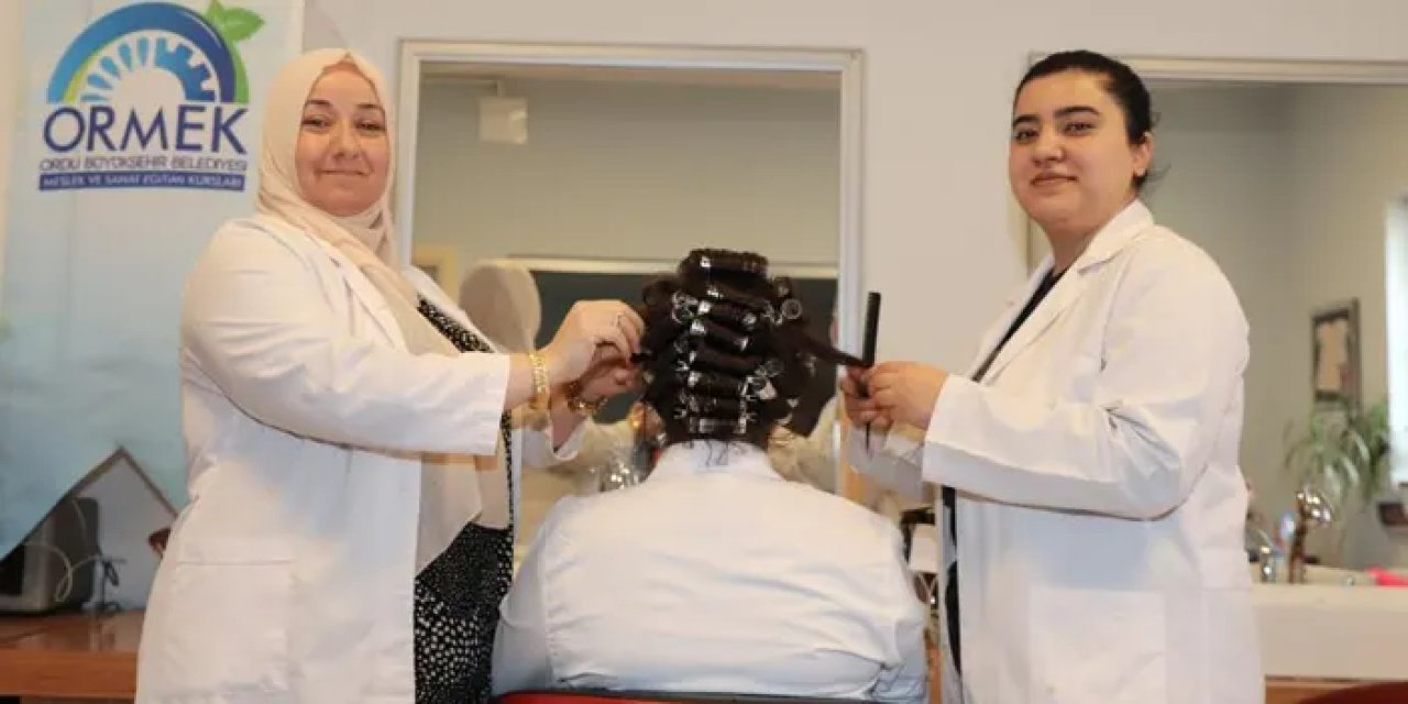 Ordu’da depremzede kadınlar hayata kurslar ile tutundu