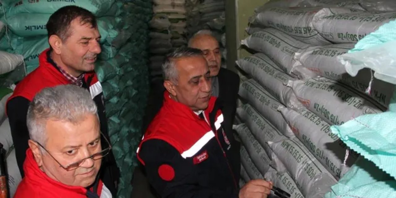 Samsun’da gübre denetimi gerçekleştirildi!